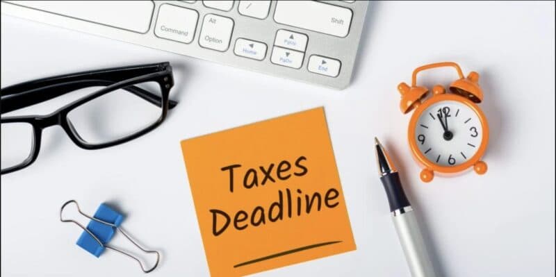 Tax filing deadline. Source: ELCO Mutual